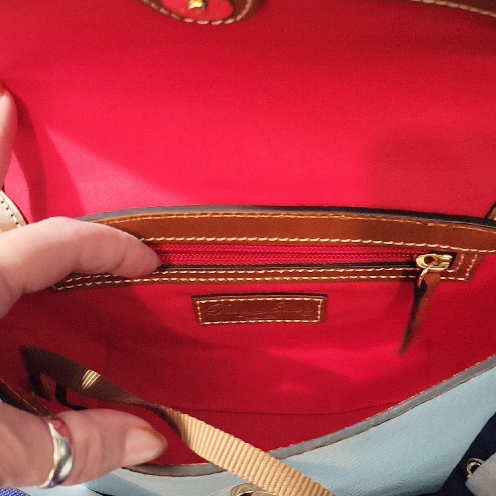 Dooney & Bourke Sky Blue Crossbody Bag - Picture 3 of 4